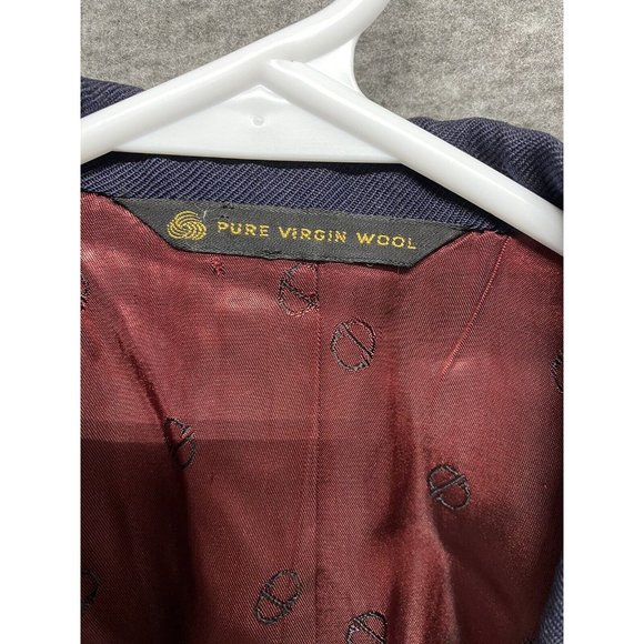 Christian Dior / Hart Schaffner & Marx VTG navy blazer 38R* - Picture 4 of 7